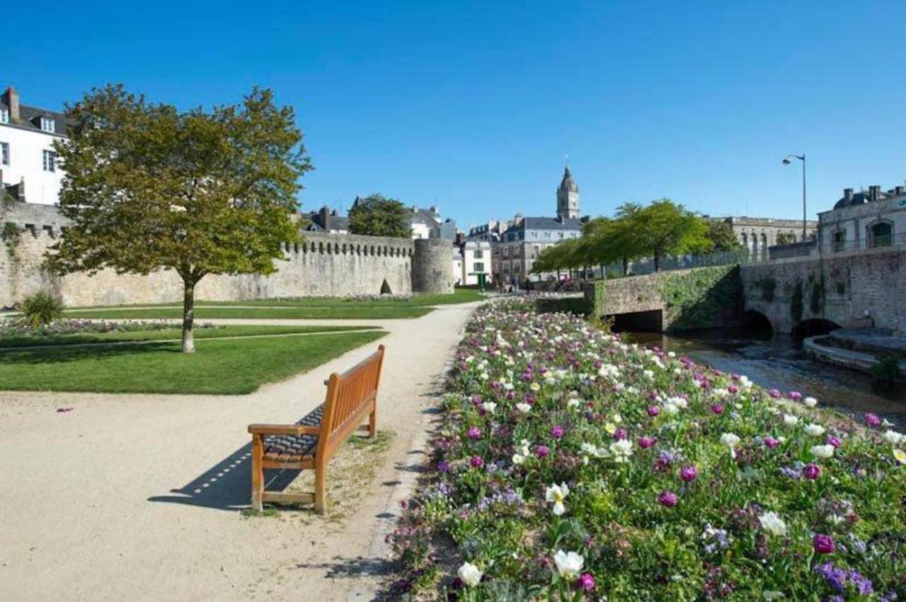 La Casa De Sophie T3 Avec Jardinet, Parking Prive - Port De Ванн Екстер'єр фото