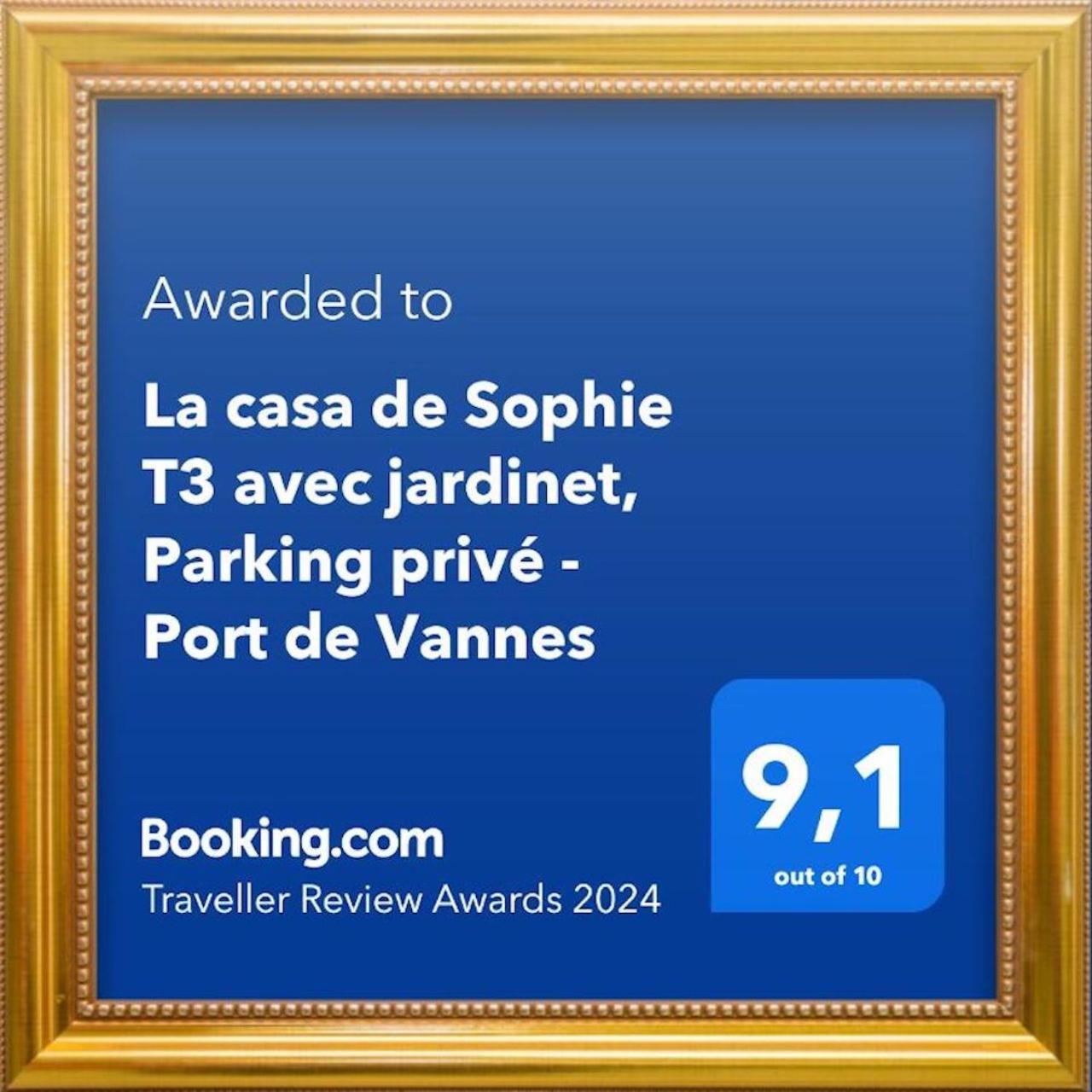 La Casa De Sophie T3 Avec Jardinet, Parking Prive - Port De Ванн Екстер'єр фото